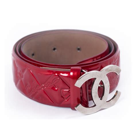 red chanel belt|genuine leather chanel belt women.